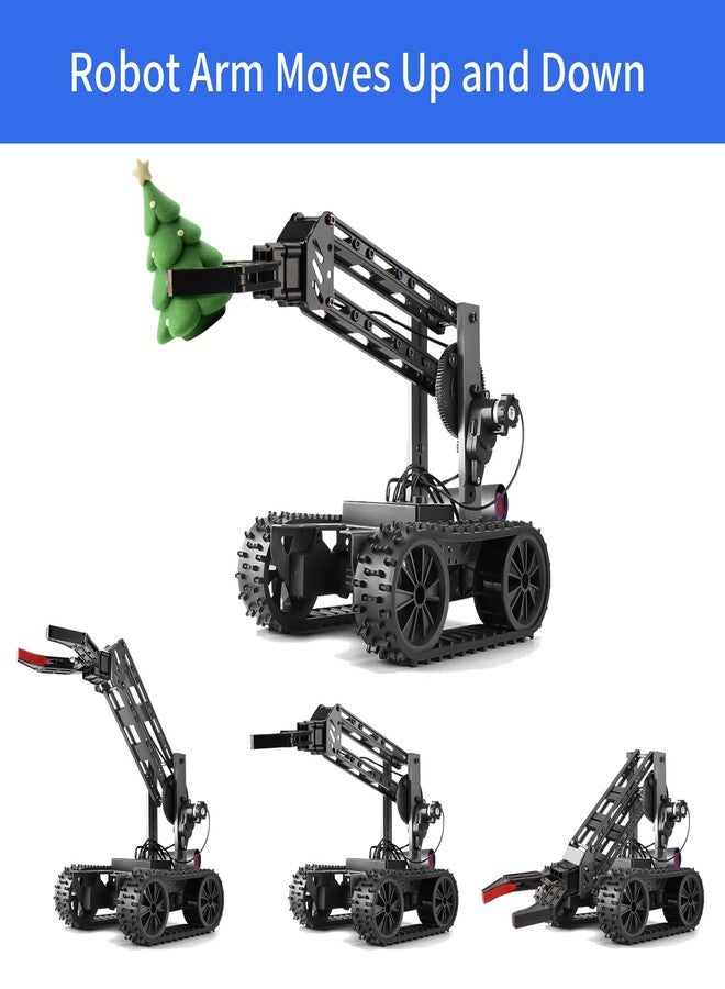 VANLINNY Robotic Arm Kit, Science Projects for Kids Ages 8-12, Cool Electronic Robot Kit for Boys & Girls to Learn Programming/Techology, Educational Toy Building Kits for Beginners, Xmas Birthday Gift. - Image 2